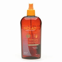 No-ad Sunscreen No Ad Hawaiian Style Dark Tanning Oil Spf 4 With Carrot Extract